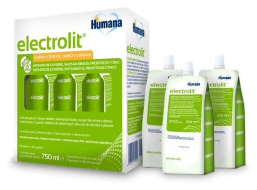 Electrolit Soluci&oacute;n Rehidrataci&oacute;n Oral 3 x 250 ml