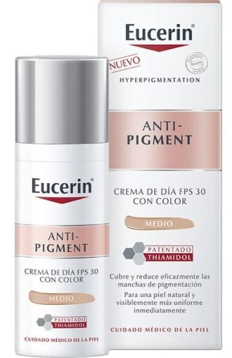 Eucerin Anti-Pigment Crema de D&iacute;a Spf 30 #Medio 50 ml