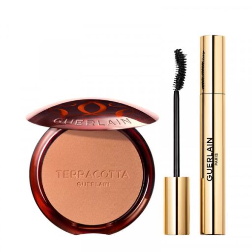 Guerlain Terracotta Original X Noir G Case 2 Pieces