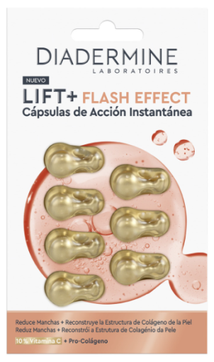 Lift+ Flash Efect Vitamina C + Pro-Col&aacute;geno 7 Unidades
