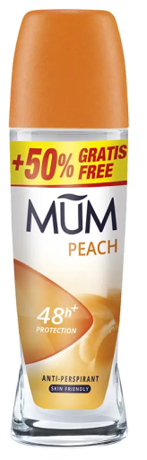 Mum Peach Roll-On Deodorant 75 ml