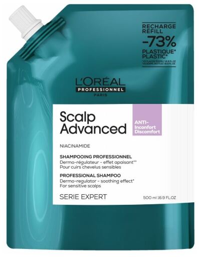 L'Or&eacute;al Professionnel Scalp Advanced Professional Shampoo Refill 500 ml