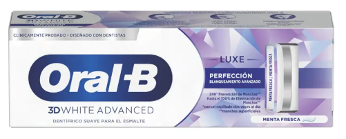 Oral-B 3D White Luxe Perfeccion Pasta Dent&iacute;frica 75 ml