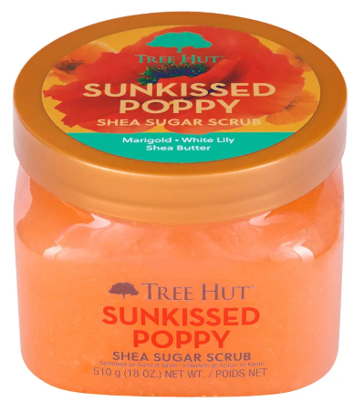 Tree Hut Sugar Scrubs Exfoliante De Az&uacute;car Amapola Bronceada 510 gr