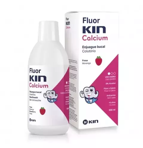 Fluorkin Calcium Enjuague Bucal 500 ml