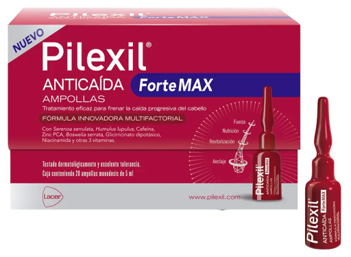 Pilexil Fortemax Anti-Hair Loss 20 Ampoules 5 ml