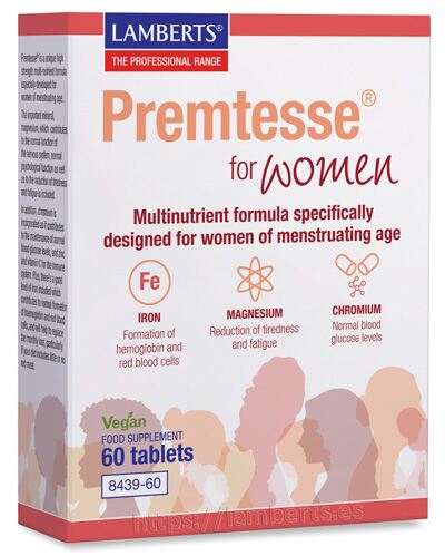 Lamberts Premtesse Mujeres 60 Comprimidos 8439-60