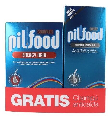 Pilfood Energy Pack 60 Tablets + Anti-Hair Loss Shampoo 200 ml