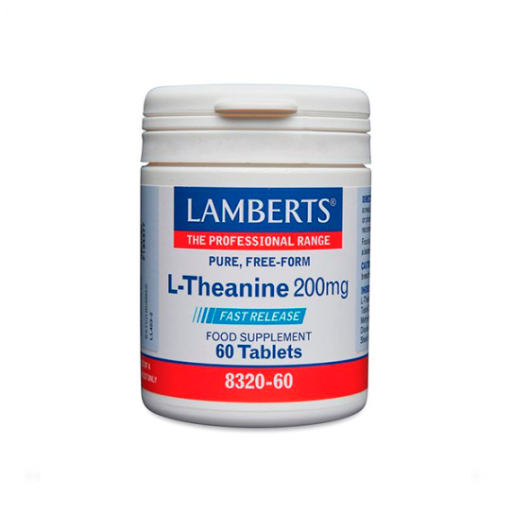 Lamberts L-Teanina 200 mg 60 Comprimidos
