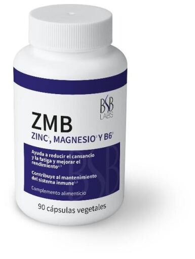 Bsb Labs Zma Magnesium+Zinc+B6 90 Capsules