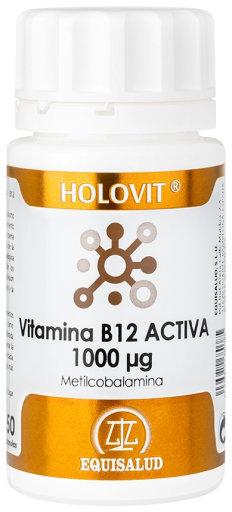 Equisalud Holovit Active Vitamin B12 1000 mg 50 Capsules