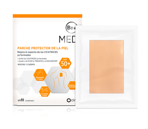 Be+ Med Skin Protector Patch 5 Patches 7.5 Cm X 5 Cm