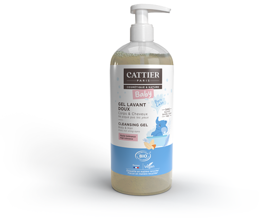 Cattier Baby Gel Ba&ntilde;o Cabello y Cuerpo 500 ml