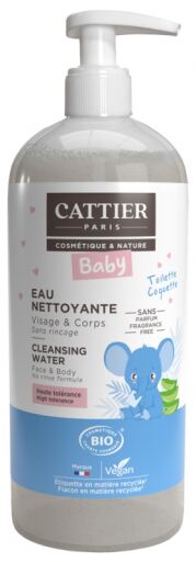 Cattier Baby Agua Limpiadora 500 ml
