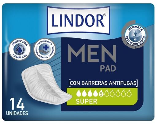 Lindor Men Pad Super 5 Gotas