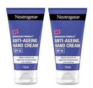 Neutrogena Crema Manos Anti Edad Duplo 2x75 ml
