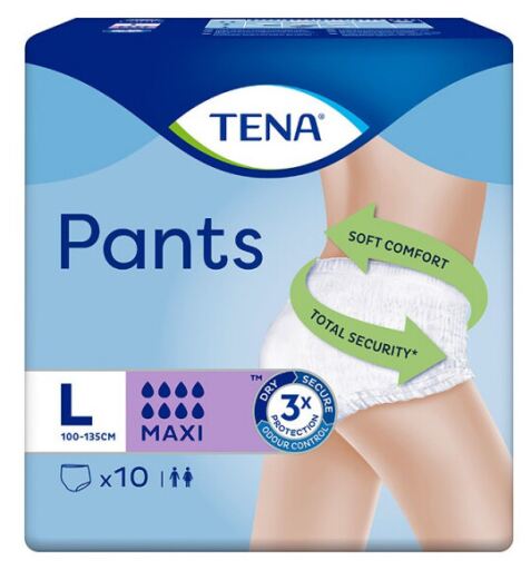Tena Proskin Maxi Pants Braguitas Absorbentes 10 Unidades