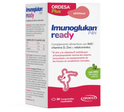 Ordesa Imunoglukan P4H Ready 30 Comprimidos