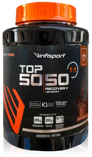 Infisport Top 50/50 Recovery 1:1 Chocolate 1,2 Kg