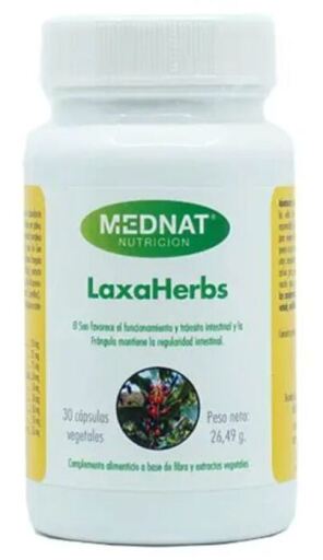Mednat Nutrici&oacute;n Laxaherbs 30 Cap