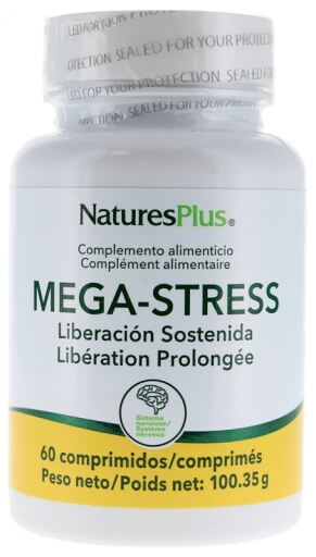 Natures Plus Mega-Stress 60 Tablets