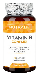 Nutralie Vitamina B Complex Vegan 90 C&aacute;psulas