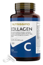 Nutrissimo Col&aacute;geno+Acido Hialuronico+Multivitamina 90 C&aacute;psulas