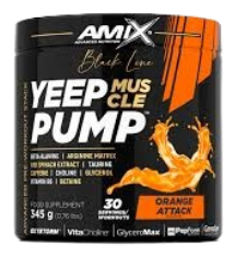 Amix Black Line Pre Entreno Yeep Pump 345 gr