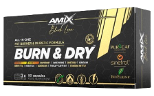 Amix Black Line Burn & Dry 90 C&aacute;psulas