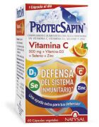 Protecsapin Vitamina C 500 mg +D3+ Selenio+Zinc 60 C&aacute;psulas