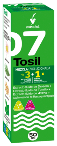 Novadiet Tosil+Aceite Esencial Menta Mezcla Evolucionada 50 ml