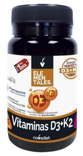 Novadiet Vitamin D3+K2 2000Ui 60 Capsules