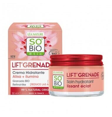 SO'BiO &eacute;tic Crema Hidratante Lift Granade Retinol-Like 50 ml