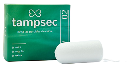 Tampsec Tamp&oacute;n Incontinencia Urinaria Extra 2 Unidades