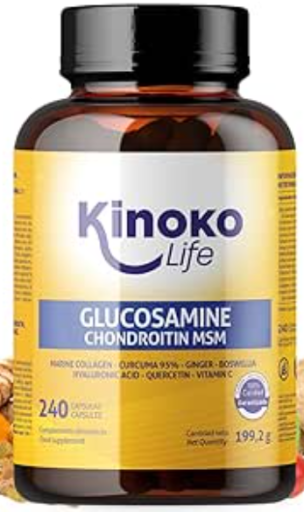 Capsula de Glucosamina Condroitina Con Msm 240 C&aacute;psulas