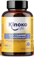 Capsula de Glucosamina Condroitina Con Msm 240 C&aacute;psulas