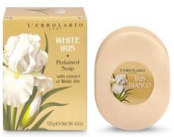 L'Erbolario Iris Blanco Jabon Pastilla Perfumado 125 gr