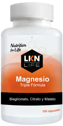 Nutrition for Life Lkn Magnesio Triple Formula 120 C&aacute;psulas