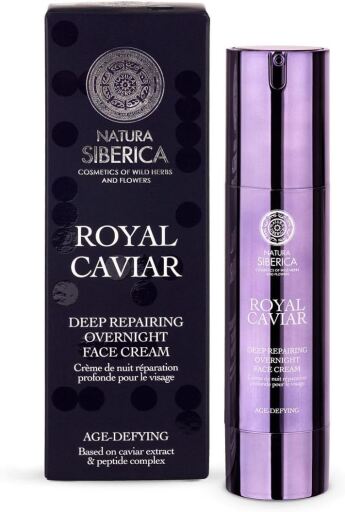 Natura Siberica Royal Caviar Crema Facial Reparadora Nocturna 50 ml