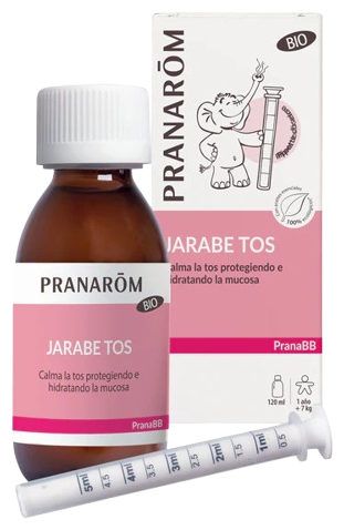 Pranarom Pranabb Organic Cough Syrup 120 ml