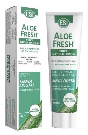 Aloe Fresh Menta Cristal Gel Dent&iacute;frico 100 ml