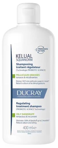 Ducray Kelual Squanorm Oily Dandruff Shampoo 400 ml
