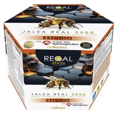 Novadiet Regal Abeja Estudio Jalea Real 2000 20 Viales