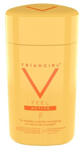 Ordesa Triangirl Feel Active Sabor Lim&oacute;n 60 Comprimidos Chupables