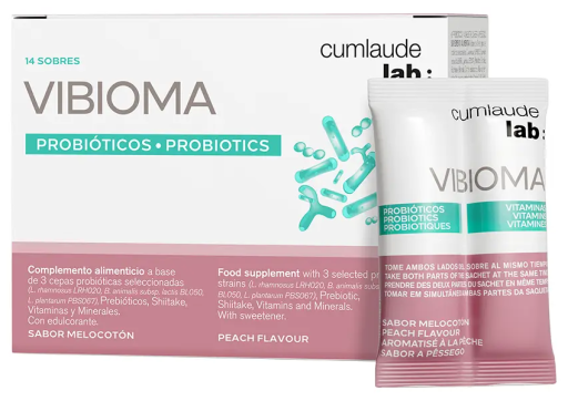 Vibioma Melocot&oacute;n 14 Sobres x 3 gr