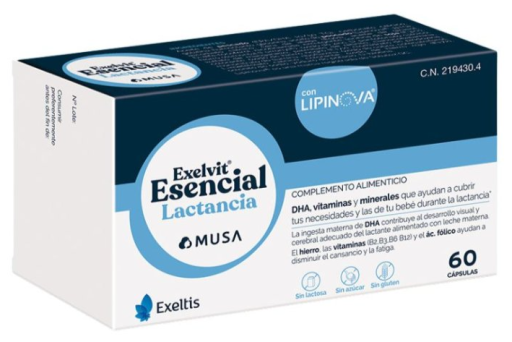 Exeltis Exelvit Esencial Lactancia 60 C&aacute;psulas