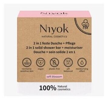 Niyok Limpiador Corporal con Loci&oacute;n Soft Blossom 80 gr