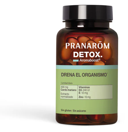Pranarom Aromaboost Detox 60 Organic Capsules