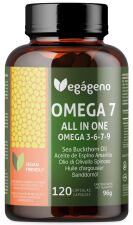 Omega 7 All In One Omega 3 6 7 9 Espino Amarillo 120 C&aacute;psulas