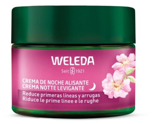 Crema de Noche Alisante Rosa Mosqueta y T&eacute; Blanco 40 ml